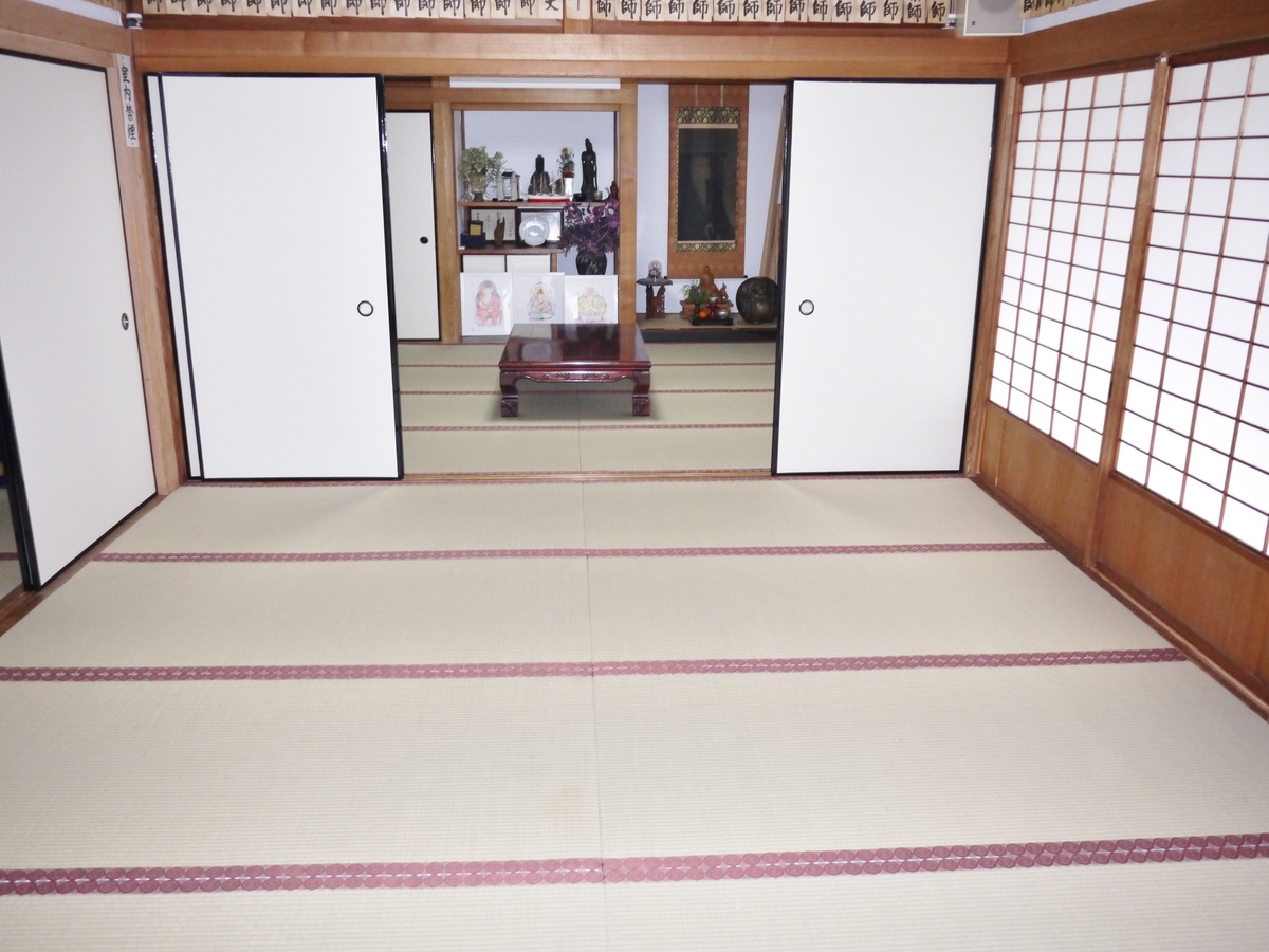月江院会館 控室